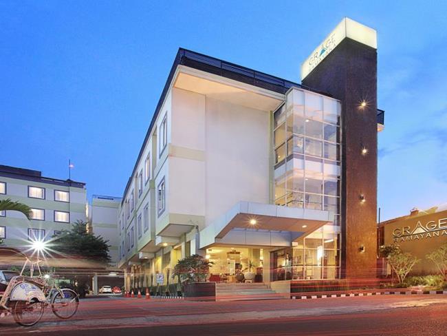 Tampak Depan Hotel Grage Ramayana Yogyakarta